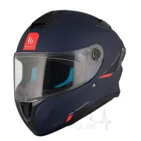 Мотошолом Targo S Solid Blue Matt (M)